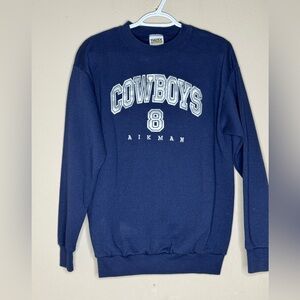 Vintage Troy Aikman Dallas cowboys crewneck sweatshirt